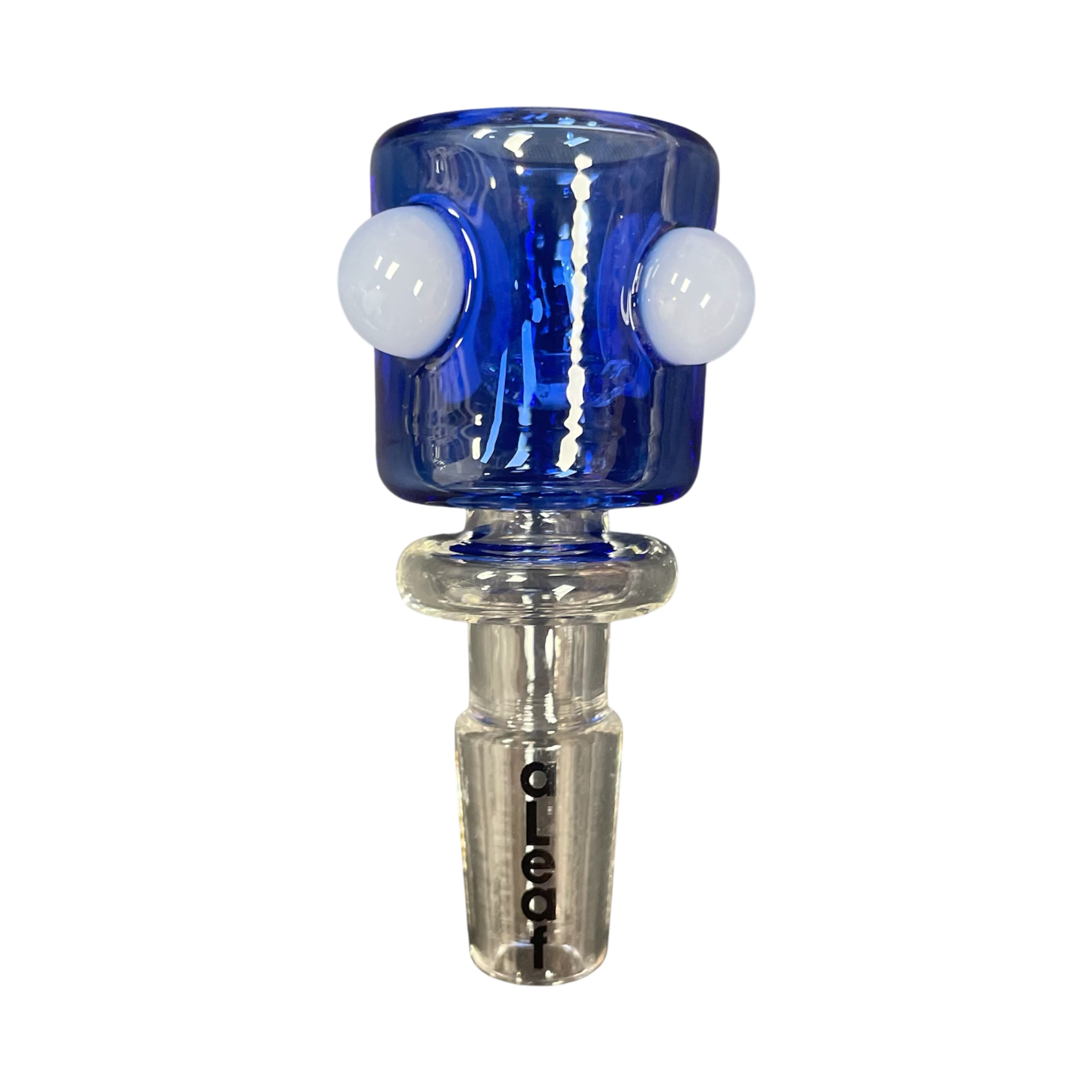 AL Bowl 14mm Male 4 Dot Slime W/ Screen / Blue